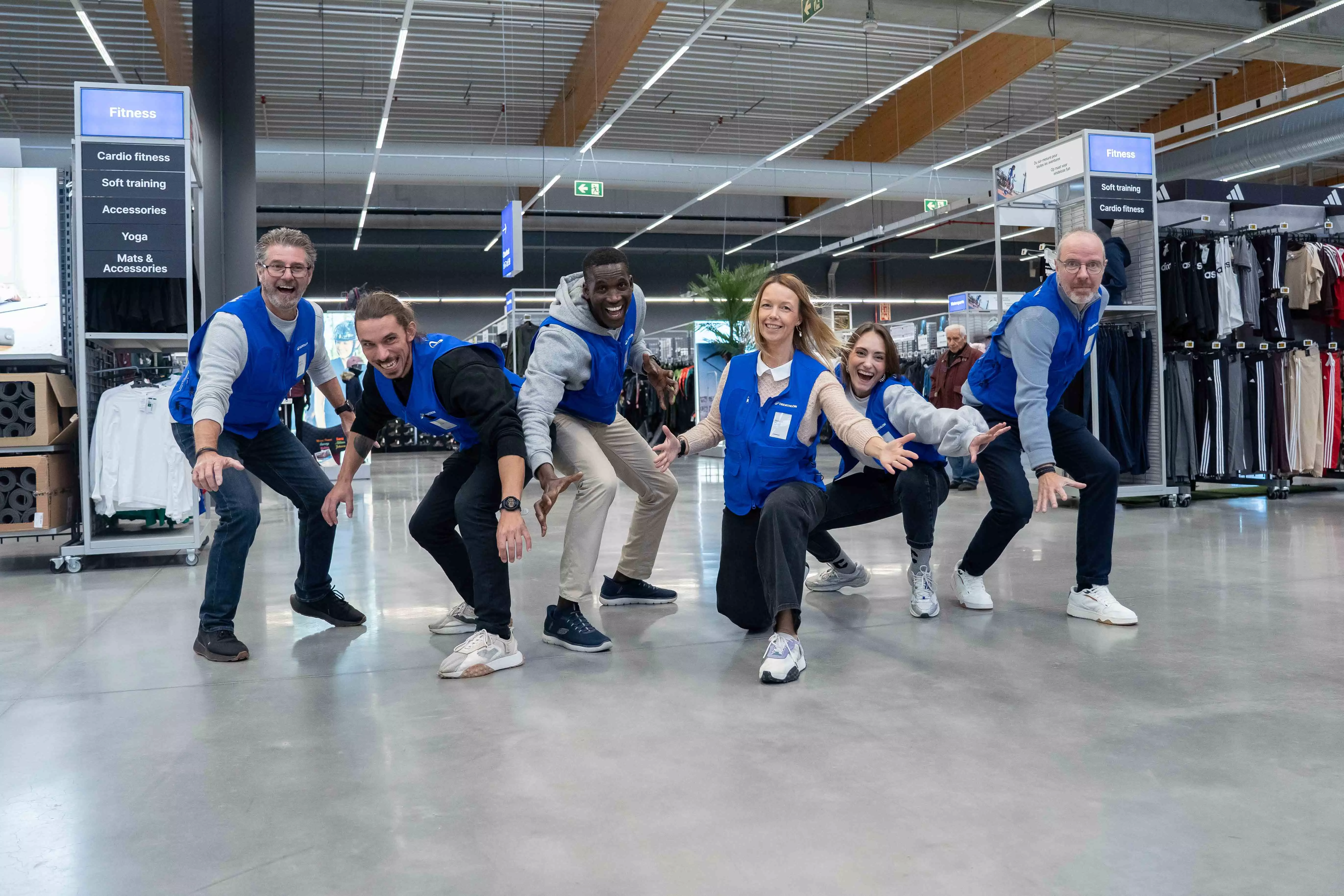 team glimlach winkel